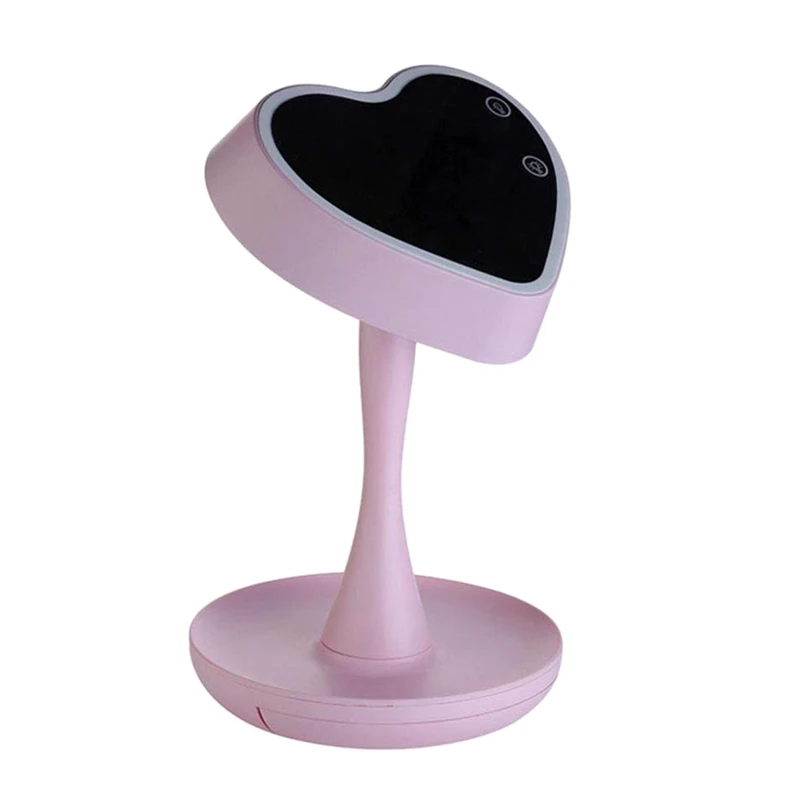 Makeup Mirror with Lights and Magnification 5X Rechargeable Mirror with Dimmable LED Mood Light, 180 Degree Adjustable Rotation,
Makeup Mirror with Lights and Magnification 5X Rechargeable Mirror with Dimmable LED Mood Light, 180 Degree Adjustable Rotation,
