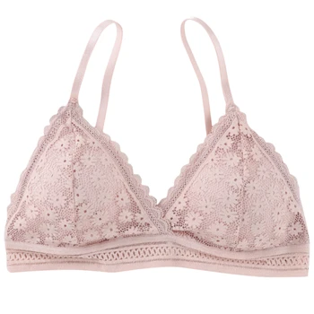 Women's New Bra Summer Sexy Lace Strap Fashion Beautiful No Steel Ring Comfortable Cotton Skin-friendly Solid Color Bra
Women's New Bra Summer Sexy Lace Strap Fashion Beautiful No Steel Ring Comfortable Cotton Skin-friendly Solid Color Bra