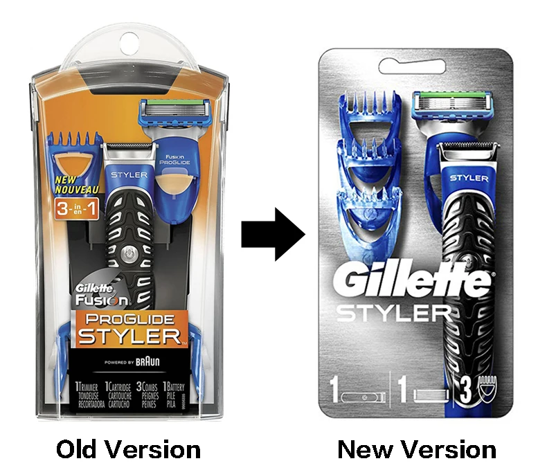gillette styler cartridge