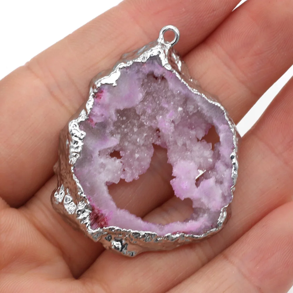1pcs Natural Stone Irregular Charms Connectors Pendants Pink Crystal Quartzs Double Hole Jewelry Making DIY Necklace Bracelets
1pcs Natural Stone Irregular Charms Connectors Pendants Pink Crystal Quartzs Double Hole Jewelry Making DIY Necklace Bracelets