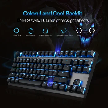 2.4G Wireless Mechanical Keyboard 87Key LED Backlit Gaming Keyboard Anti-Ghosting Mechanical Keyboard For PC Mac OS
2.4G Wireless Mechanical Keyboard 87Key LED Backlit Gaming Keyboard Anti-Ghosting Mechanical Keyboard For PC Mac OS