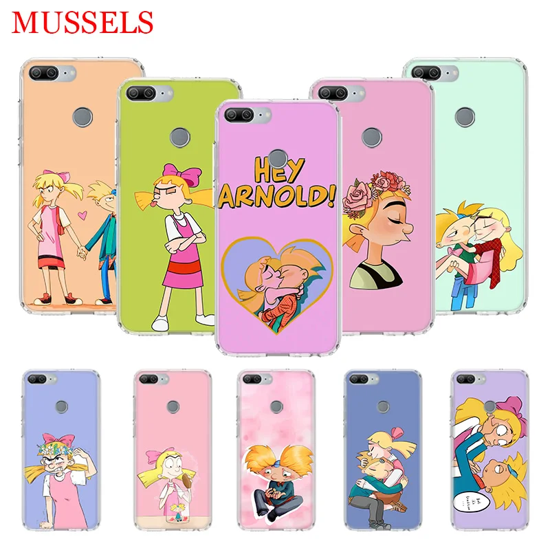 

Hey Arnold Lover TPU Phone Cases for Huawei Honor 8X 20 9 10 Lite 8A 10i 20i 8S V20 Y5 Y6 Y7 Y9 2019 Coque Cover Capa