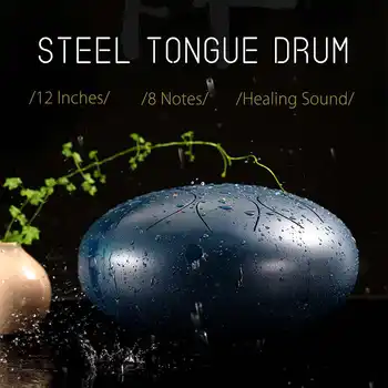 10 Inch Steel Tongue Drum 11 Notes Steel Tongue Drums Handpan Musical Percussion Instrument with Storage Bag
10 Inch Steel Tongue Drum 11 Notes Steel Tongue Drums Handpan Musical Percussion Instrument with Storage Bag