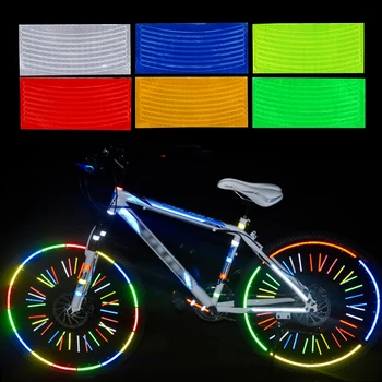 YOSOLO Car Styling Wheel Sticker Motorcycle Bicycle Reflector Wheel Reflective Sticker Bike Cycling Security Rim Decal 6 Colors
YOSOLO Car Styling Wheel Sticker Motorcycle Bicycle Reflector Wheel Reflective Sticker Bike Cycling Security Rim Decal 6 Colors