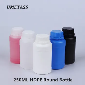 250ml Round bottle HDPE plastic container with Tamper Evident Lids for Liquid/alcohol/Epoxy resin 1PCS
250ml Round bottle HDPE plastic container with Tamper Evident Lids for Liquid/alcohol/Epoxy resin 1PCS