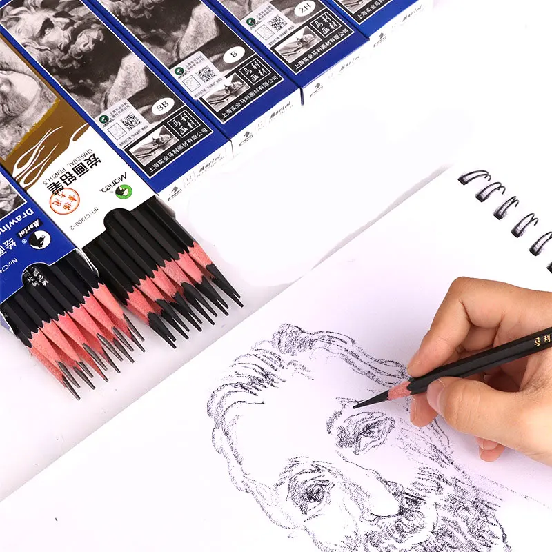 Wooden drawing pencil student artist sketching special pencil charcoal DIY optional combination HB/2B/3B/4B/5B/6B/7B/8B/10B/12B/
Wooden drawing pencil student artist sketching special pencil charcoal DIY optional combination HB/2B/3B/4B/5B/6B/7B/8B/10B/12B/