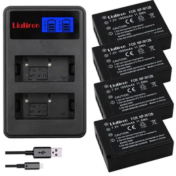 2Pcs 1800mAh NP-W126 NP W126 NPW126 Batteries + LCD Dual Charger for Fujifilm Fuji X-Pro1 XPro1 X-T1 XT1, HS30EXR HS33EXR X PRO1
2Pcs 1800mAh NP-W126 NP W126 NPW126 Batteries + LCD Dual Charger for Fujifilm Fuji X-Pro1 XPro1 X-T1 XT1, HS30EXR HS33EXR X PRO1