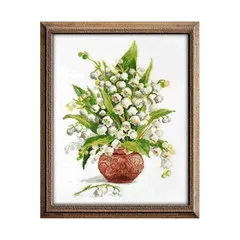 TT T B1506 white bell orchid bottle precise printing cross stitch embroidery kits Lovely Hot Sell Counted Cross Stitch Kit
TT T B1506 white bell orchid bottle precise printing cross stitch embroidery kits Lovely Hot Sell Counted Cross Stitch Kit