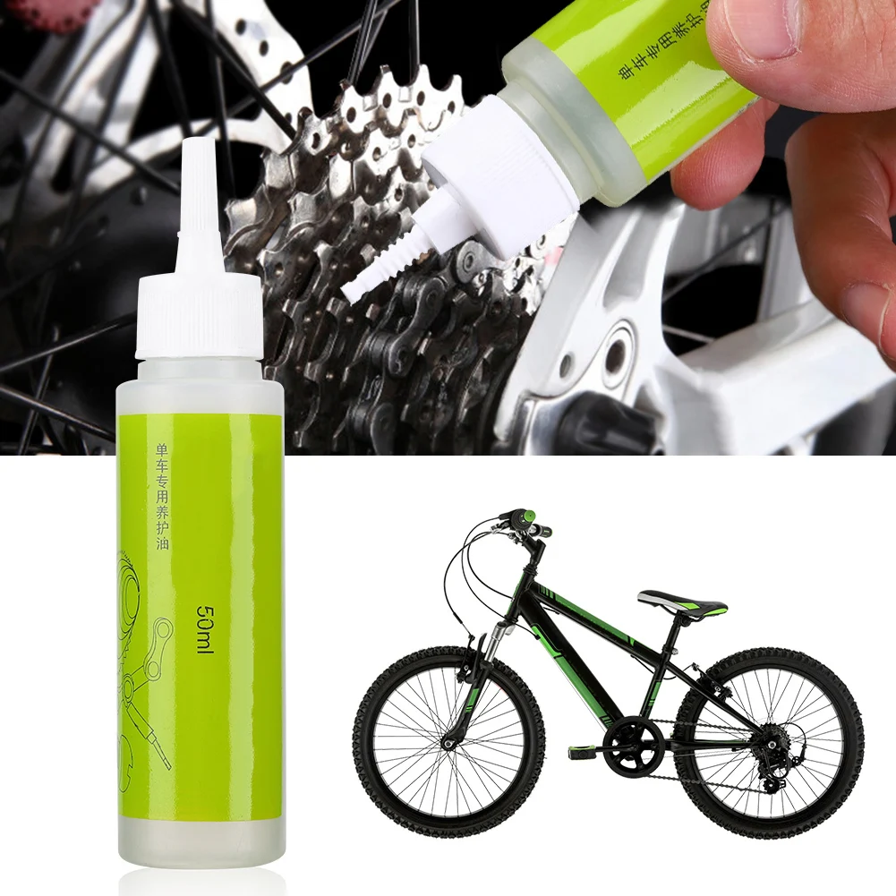 Фото 50ml Chain Cleaner Bicycle Special Lube Lubricating Oil Cycling Lubricant Bike Tools Accessories | Спорт и развлечения