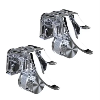 2PCS Mobile Phone Game Fire Button Smart Phone Metal Game Trigger L1 R1 Shooter for iphone Knives Out / Survival Rules / PUBG
2PCS Mobile Phone Game Fire Button Smart Phone Metal Game Trigger L1 R1 Shooter for iphone Knives Out / Survival Rules / PUBG