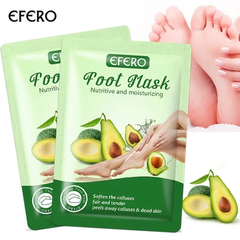 EFERO Avocado Exfoliating Foot Mask for Heel Peeling Feet Mask Smooth Exfoliating Socks for Pedicure Foot Care Dead Skin Remover
EFERO Avocado Exfoliating Foot Mask for Heel Peeling Feet Mask Smooth Exfoliating Socks for Pedicure Foot Care Dead Skin Remover