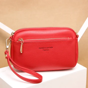 Female Casual Rectangle Shape Mini Portable Single-shoulder Bag Genuine Leather Phone Coin Bag new trend Handbag Crossbody Bag
Female Casual Rectangle Shape Mini Portable Single-shoulder Bag Genuine Leather Phone Coin Bag new trend Handbag Crossbody Bag