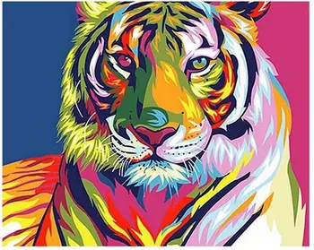 Paint by Numbers for Adults and Kids DIY Oil Painting by Number Kit with Brushes & Acrylic for Home Decorations -Colorful Tiger
Paint by Numbers for Adults and Kids DIY Oil Painting by Number Kit with Brushes & Acrylic for Home Decorations -Colorful Tiger