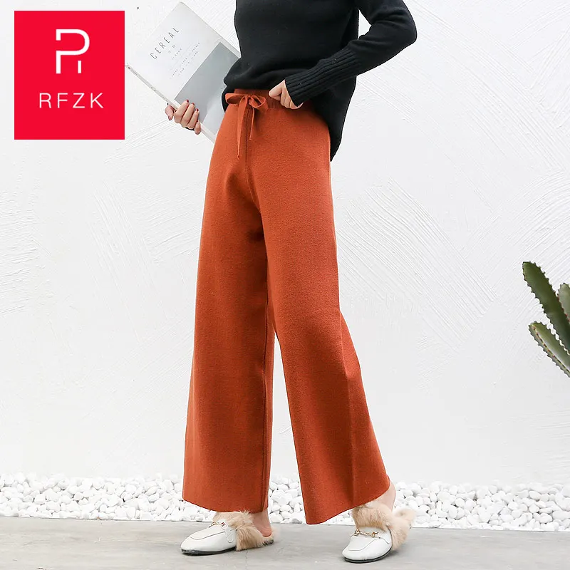 Rfzk 2020 New Fashion Women Trousers Lace-up Waist Patchwork Slim Wide-leg Woolen Bell Bottom Pants Elegant Flare Pants
Rfzk 2020 New Fashion Women Trousers Lace-up Waist Patchwork Slim Wide-leg Woolen Bell Bottom Pants Elegant Flare Pants