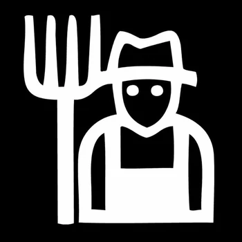 Personality JDM Farmer Laborer Car Stickers Styling Creativity Cover Scratches Waterproof Bumper Decals Accessories PVC15*14cm
Personality JDM Farmer Laborer Car Stickers Styling Creativity Cover Scratches Waterproof Bumper Decals Accessories PVC15*14cm