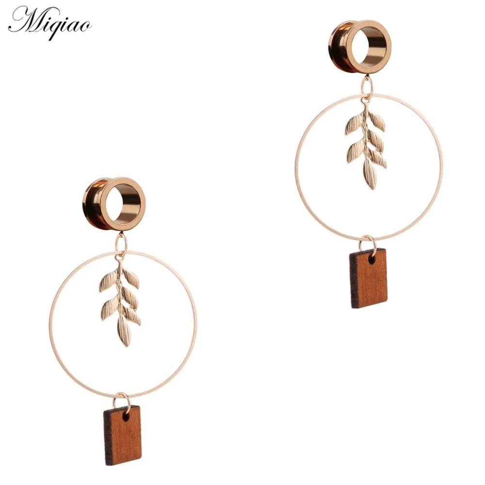 Miqiao 2pcs European and American Creative Ring Wheat Ear Wooden Brand Pulley Ear Expander Exquisite Body Piercing Jewelry
Miqiao 2pcs European and American Creative Ring Wheat Ear Wooden Brand Pulley Ear Expander Exquisite Body Piercing Jewelry