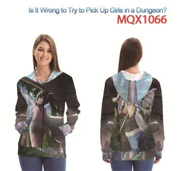 Cos School Is It Wrong to Try to Pick Up Girls in a Dungeon Cosplay Hoodies Hestia 3D Printed Hooded Zipper Sweater Coats
Cos School Is It Wrong to Try to Pick Up Girls in a Dungeon Cosplay Hoodies Hestia 3D Printed Hooded Zipper Sweater Coats