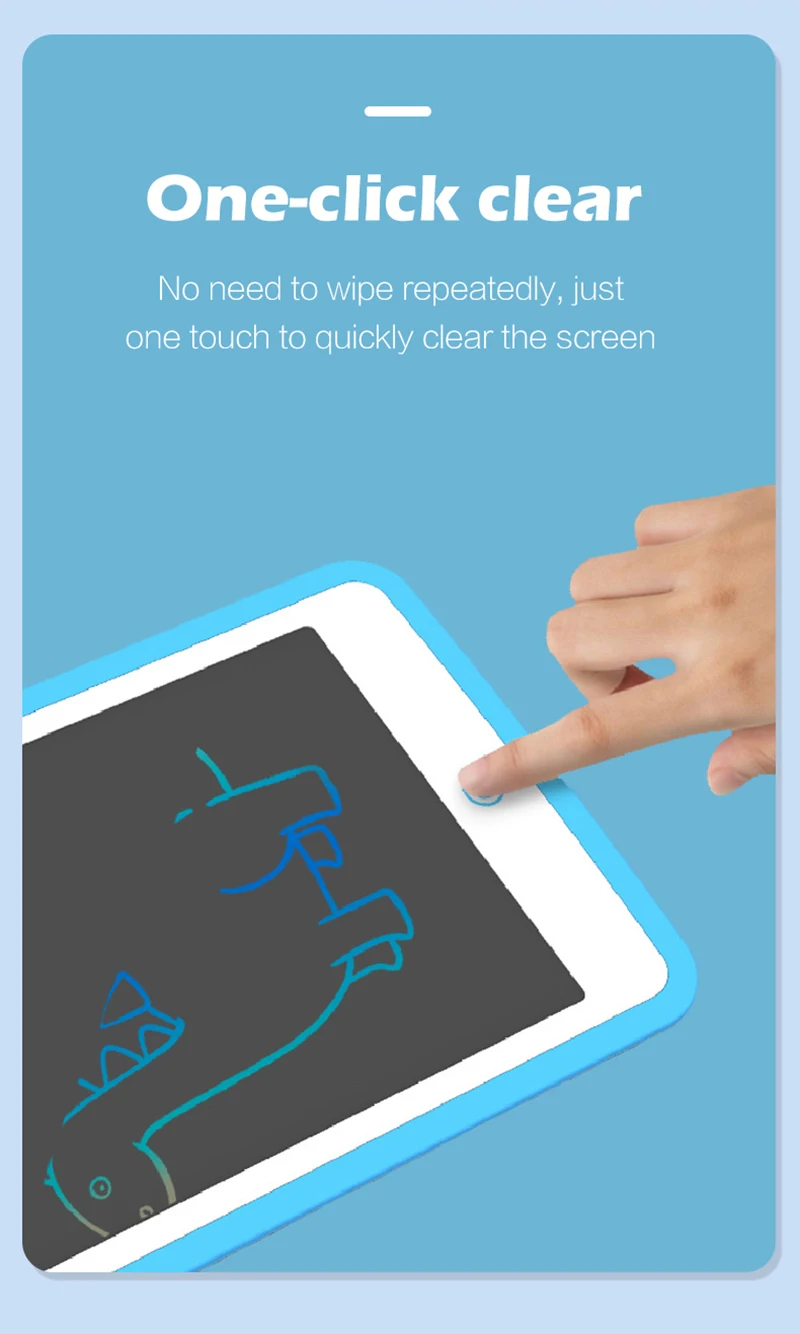 Generic 12108.56.5 Inch LCD Drawing Board Baby Early Educational