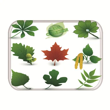 Plant leaves Non-slip mat Can Diy custom made picture LOGO Home Kitchen bathroom carpet clean room rug Doormat E0657 
Plant leaves Non-slip mat Can Diy custom made picture LOGO Home Kitchen bathroom carpet clean room rug Doormat E0657