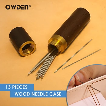 OWDEN 12Pcs Sewing Needles Leather Knitting Pins with 1Pc Storage Container Box
OWDEN 12Pcs Sewing Needles Leather Knitting Pins with 1Pc Storage Container Box