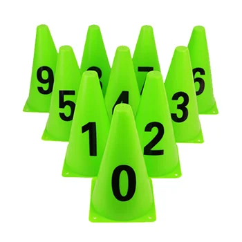 10pcs Number Sign Practical Sports Soccer Supplies Professional Soft Obstacle Outdoor PE Flexible Football Training Logo
10pcs Number Sign Practical Sports Soccer Supplies Professional Soft Obstacle Outdoor PE Flexible Football Training Logo