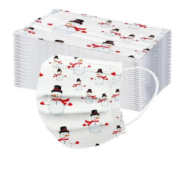 50pcs Christmas Mask Disposable Face Mask For Child 3-layer Non-woven Breathable Dustproof Protective Kids Mask Mondkapjes 
50pcs Christmas Mask Disposable Face Mask For Child 3-layer Non-woven Breathable Dustproof Protective Kids Mask Mondkapjes