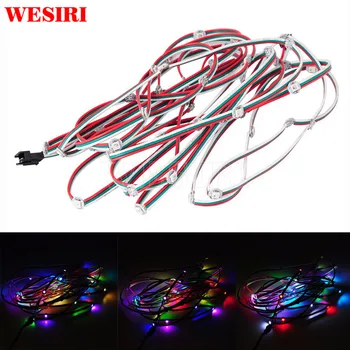 50pcs WS2812B SK6812 Chip Module Pre-soldered Heatsink Addressable LEDs 5050 RGB WS2811 Built-IC with 10cm Wire DC5V
50pcs WS2812B SK6812 Chip Module Pre-soldered Heatsink Addressable LEDs 5050 RGB WS2811 Built-IC with 10cm Wire DC5V
