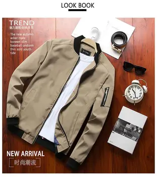 The new 2020 men's pure color jacket youth casual baseball uniform thin model
The new 2020 men's pure color jacket youth casual baseball uniform thin model