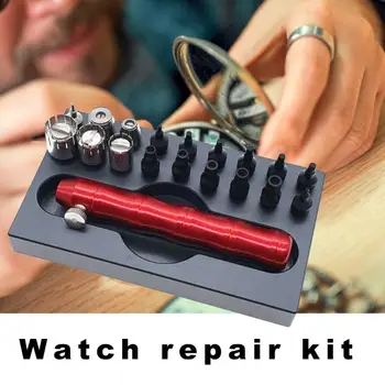 Professional 19pcs/set Watch Back Closer Watch Back Case Opener Watchmaker Repair Tool Watchmakers Easy Use Accessory
Professional 19pcs/set Watch Back Closer Watch Back Case Opener Watchmaker Repair Tool Watchmakers Easy Use Accessory