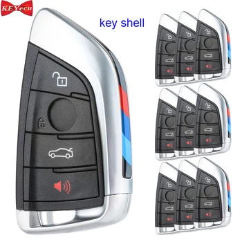 KEYECU 10pcs for BMW X1 X4 X5 X6 2014-2018 Remote Car Key Shell Case Fob Housing Cover 4 Button for FCC ID NBGIDGNG1
KEYECU 10pcs for BMW X1 X4 X5 X6 2014-2018 Remote Car Key Shell Case Fob Housing Cover 4 Button for FCC ID NBGIDGNG1
