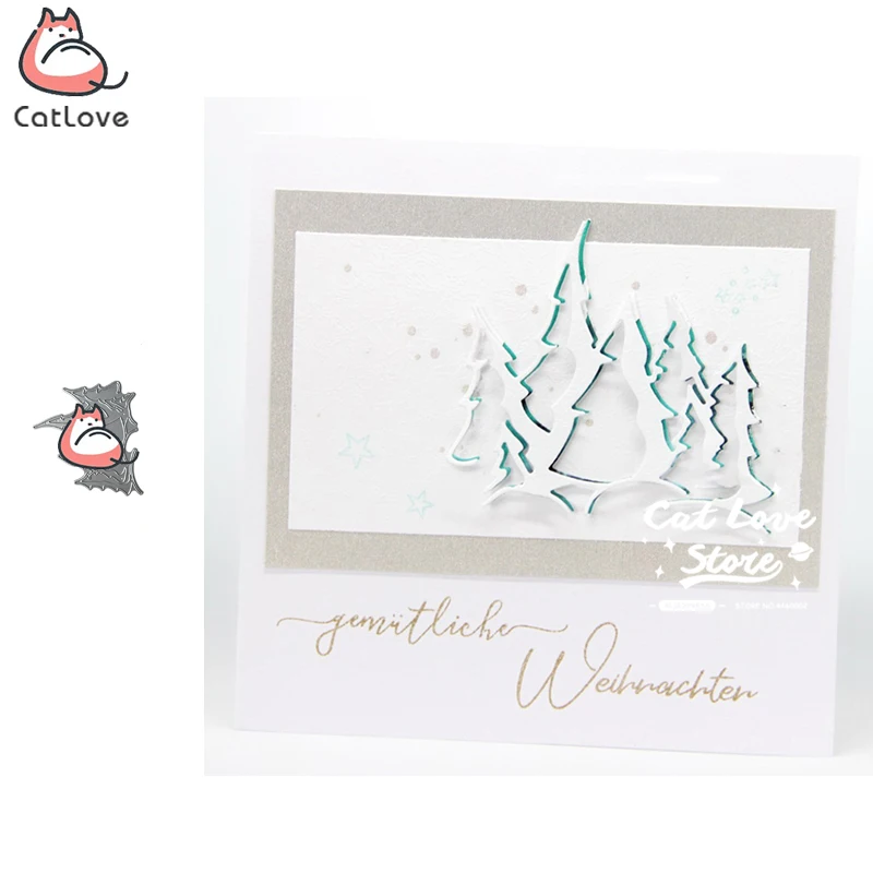 Christmas Tree Metal Cutting Dies Scrapbooking Stencil Die Cuts Card Making DIY Decorative Craft Embossing New Dies For 2019
Christmas Tree Metal Cutting Dies Scrapbooking Stencil Die Cuts Card Making DIY Decorative Craft Embossing New Dies For 2019