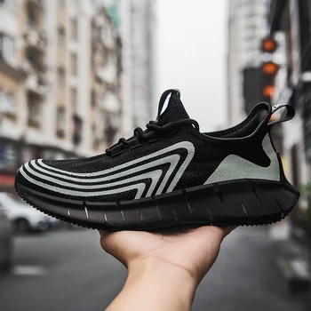 Summer Sneakers Men Casual Shoes Lace-Up Breathable Man Fashion Shoes Black Mesh Shoes Mens Trainmens trainers zapatos De Hombre
Summer Sneakers Men Casual Shoes Lace-Up Breathable Man Fashion Shoes Black Mesh Shoes Mens Trainmens trainers zapatos De Hombre