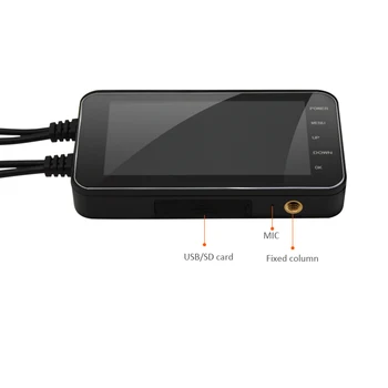 4" FHD Dual 1080P+720P IP67 140° Motorcycle Dash Camera Video Recorder Camcorder Motorcycle Main DVR IP5X
4" FHD Dual 1080P+720P IP67 140° Motorcycle Dash Camera Video Recorder Camcorder Motorcycle Main DVR IP5X