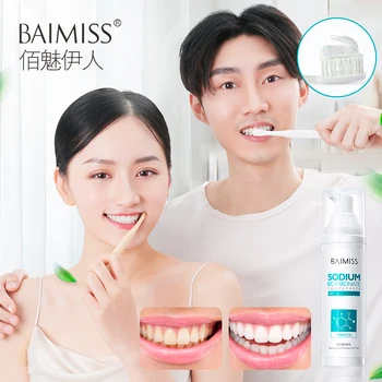 BAIMISS Teeth Whitening Toothpaste Oral Hygiene White Cream Remove Stains Sodium Bicarbonate Dental Tools Tooth Paste 100g
BAIMISS Teeth Whitening Toothpaste Oral Hygiene White Cream Remove Stains Sodium Bicarbonate Dental Tools Tooth Paste 100g