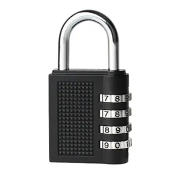 Combination Lock Home Security Padlock Weather Proof Padlock With 4-Digit Smooth Dial Outdoor Shed Locker
Combination Lock Home Security Padlock Weather Proof Padlock With 4-Digit Smooth Dial Outdoor Shed Locker