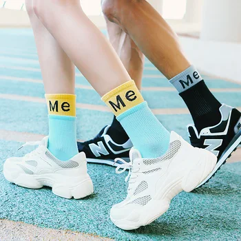 Alphabet Long Socks Couple Man Women Funny Cute Personality Street Tide Double Rib Top Sports Multicolor Crew Socks Unisex Sweet
Alphabet Long Socks Couple Man Women Funny Cute Personality Street Tide Double Rib Top Sports Multicolor Crew Socks Unisex Sweet
