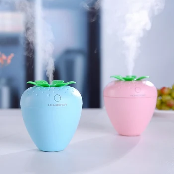 Multifunction Strawberry Humidifier Mini Portable USB LED Light Fan Ultrasonic Humidifier Air Humidifier
Multifunction Strawberry Humidifier Mini Portable USB LED Light Fan Ultrasonic Humidifier Air Humidifier