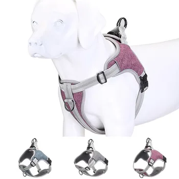 2020 Reflective Pet Dog Harness Breathable Soft Vest For Medium Large Dogs Adjustable Dog Harness Collar Pet Walking Supplies
2020 Reflective Pet Dog Harness Breathable Soft Vest For Medium Large Dogs Adjustable Dog Harness Collar Pet Walking Supplies