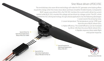 3 pair Original Hobbywing X6 6215 X8 8120 PRO Power system CCW CW Power System for Agricultural Drones
3 pair Original Hobbywing X6 6215 X8 8120 PRO Power system CCW CW Power System for Agricultural Drones