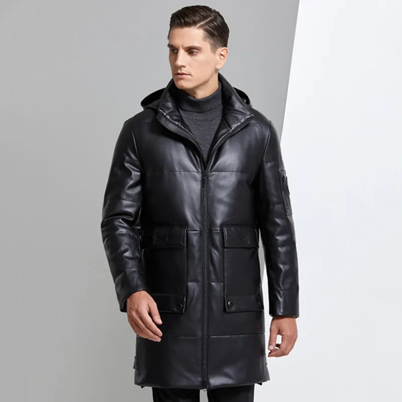 Genuine New Leather Men's Jacket Thick Windbreaker Winter Down Jackets Sheepskin 4XL Plus Size Clothes Men Winter Coat
Genuine New Leather Men's Jacket Thick Windbreaker Winter Down Jackets Sheepskin 4XL Plus Size Clothes Men Winter Coat