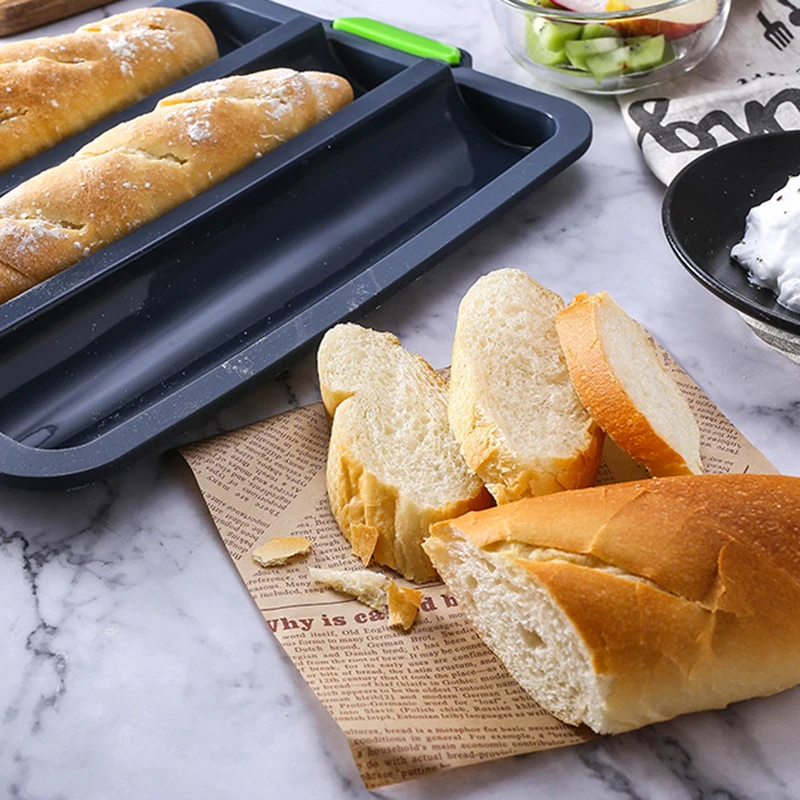 French Bread Baking Tray French Non-Stick Bread Tin Mini Baguette Baking Tray Loaf Baking Tray Kitchen Tools Accessories
French Bread Baking Tray French Non-Stick Bread Tin Mini Baguette Baking Tray Loaf Baking Tray Kitchen Tools Accessories