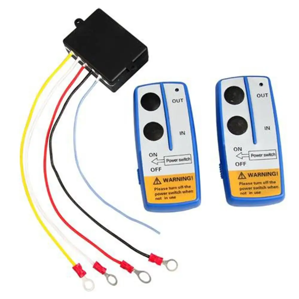 12V Universal Mini Car Wireless Winch Electric Remote Control With Twin Manual Matched Transmitter Kits Set Trailer Truck ATV
12V Universal Mini Car Wireless Winch Electric Remote Control With Twin Manual Matched Transmitter Kits Set Trailer Truck ATV