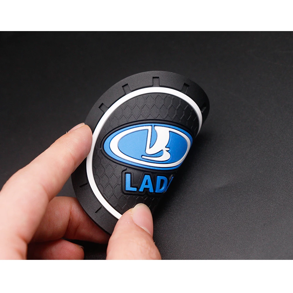 2pcs-72mm-2-83-inch-Car-Coaster-Water-Cup-Slot-Non-Slip-Mat-Pad-For-lada (4)