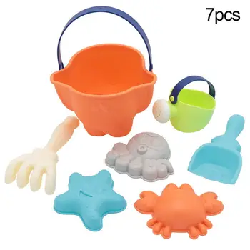 7Pcs/Set Children Beach Rake Octopus Crab Bucket Pot Mold Model Play Sand Lightweight Toddlel Sandpit Outdoor Tools Toy
7Pcs/Set Children Beach Rake Octopus Crab Bucket Pot Mold Model Play Sand Lightweight Toddlel Sandpit Outdoor Tools Toy
