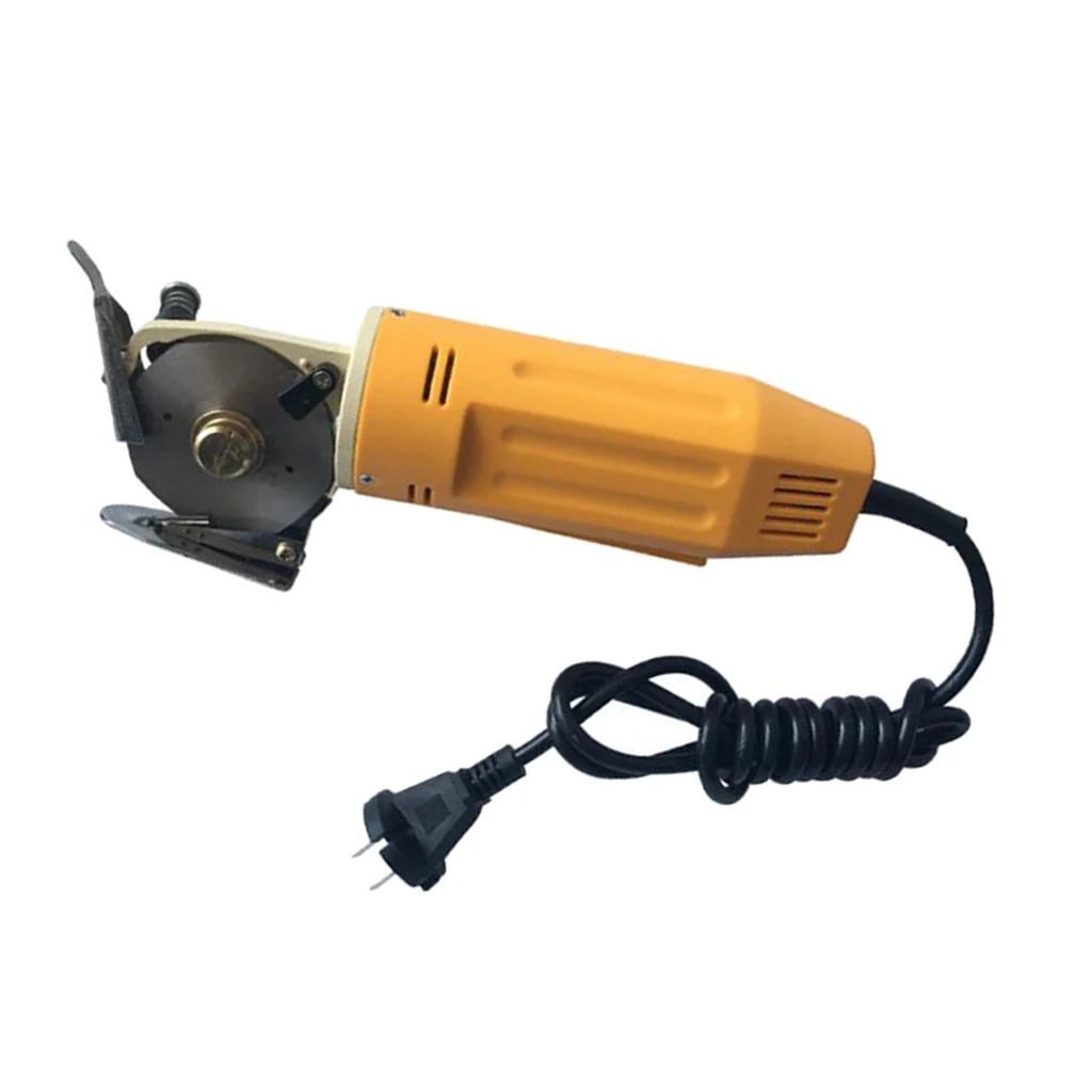 ELECTRIC ROTARY MINI FABRIC CUTTER WITH SHARPENER / 220V FOR MULTI LAYER WOOL ELECTRIC ROTARY MINI FABRIC CUTTER WITH SHARPENER / 220V FOR MULTI LAYER WOOL