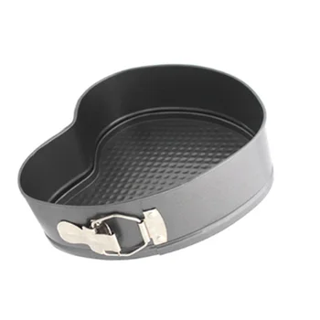 Grey Heart Shape Cake Baking Non-Stick Live Bottom Buckle Forming Pot Carbon Steel
Grey Heart Shape Cake Baking Non-Stick Live Bottom Buckle Forming Pot Carbon Steel
