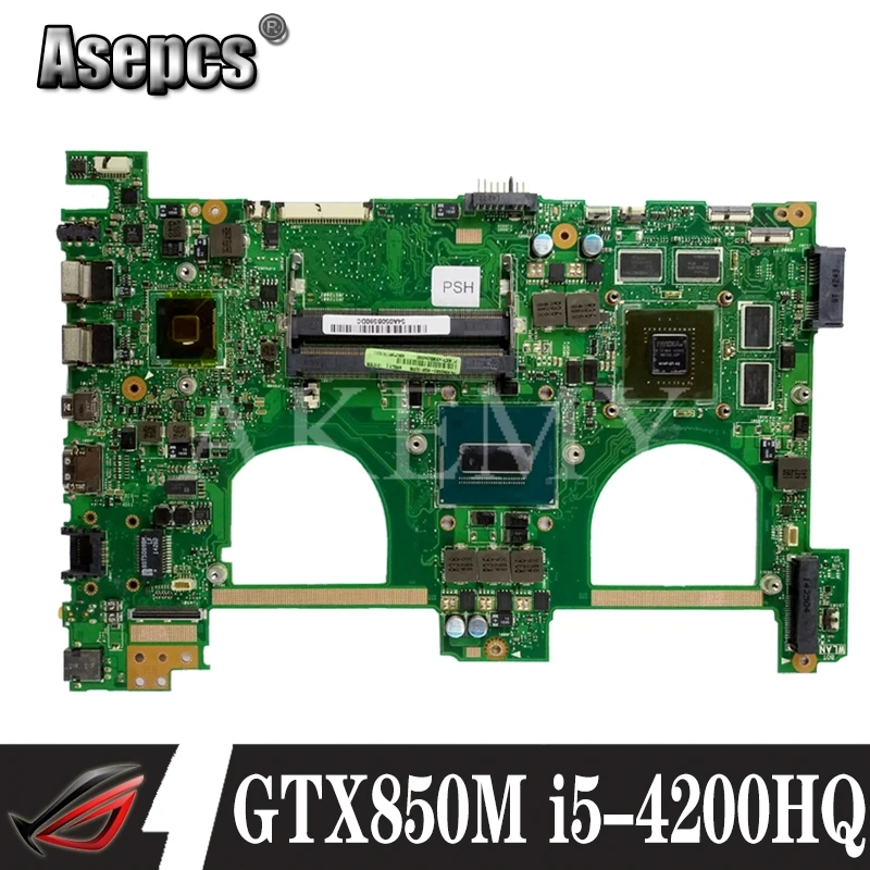Новая материнская плата для ноутбука For Asus N550JK N550JV G550JK G550JV N550J G550J всеобщая