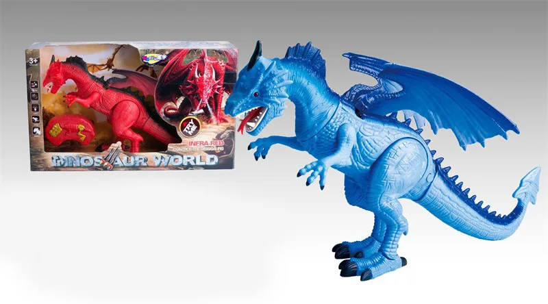 Children Electric Infrared Remote Control Dragon Dinosaur Toy Model Will Walking of Dinosaur Model Toy
Children Electric Infrared Remote Control Dragon Dinosaur Toy Model Will Walking of Dinosaur Model Toy