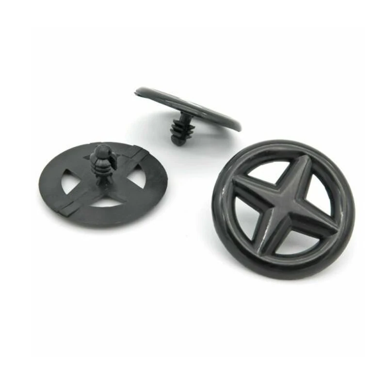 100x C125 изоляция багажника для NISSAN отделка фиксатор черные пластиковые зажимы для колес заклепки 65832F5000 6584630F00