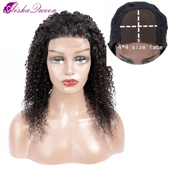 Aisha Queen 4*4 Human Hair Wigs Kinky Curly Wig Brazilian Lace Closure Human Hair Wigs Pre Plucked Non-remy Hair Lace Wigs 
Aisha Queen 4*4 Human Hair Wigs Kinky Curly Wig Brazilian Lace Closure Human Hair Wigs Pre Plucked Non-remy Hair Lace Wigs